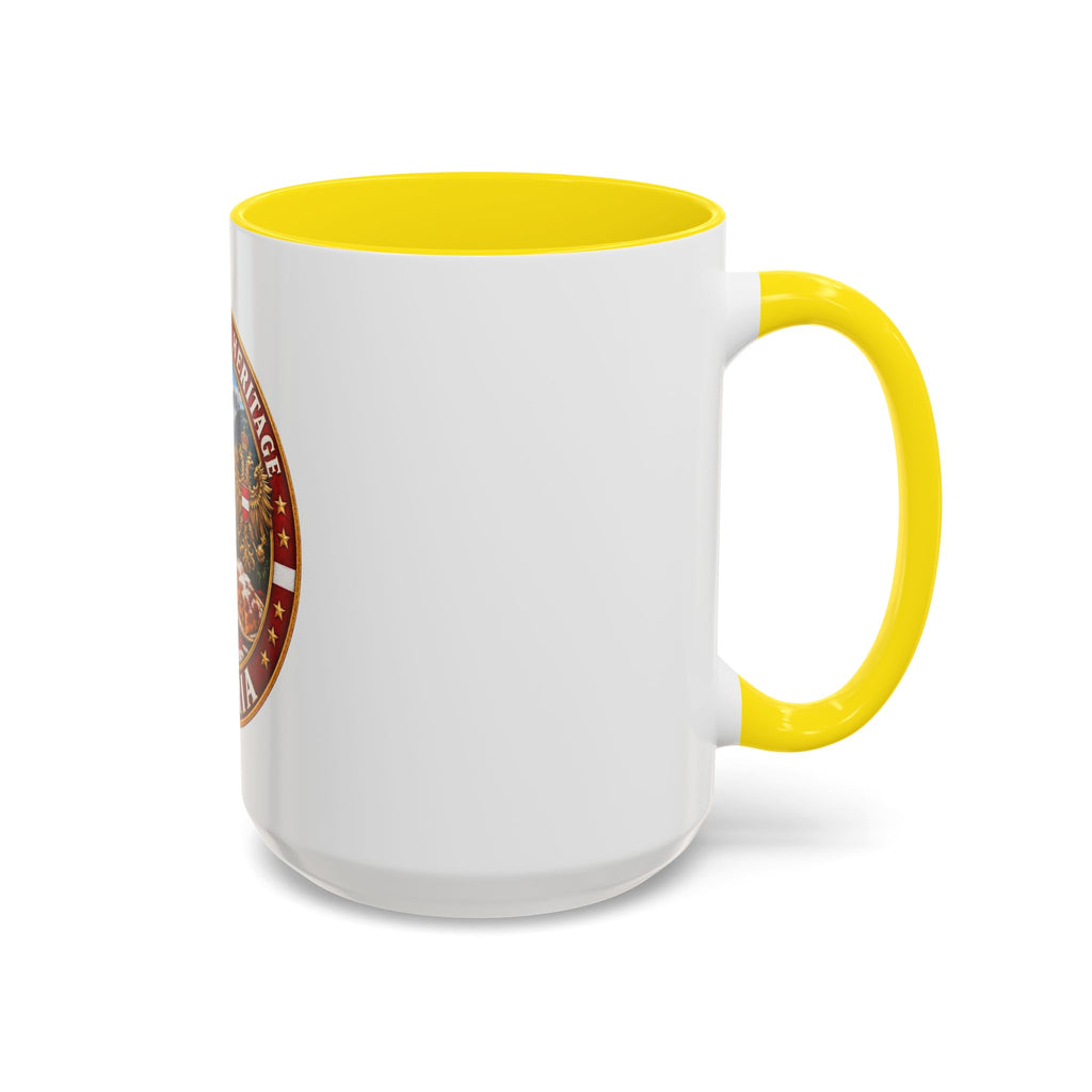 Austria Heritage Coffee Mug — Proud Austrian Heritage Accent Mug (11/15oz)