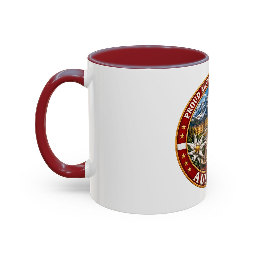 Austria Heritage Coffee Mug — Proud Austrian Heritage Accent Mug (11/15oz)