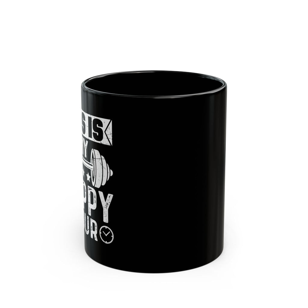Commanding Gloss-Black Statement Mug