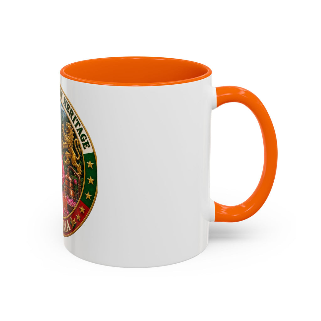 Bulgaria Pride Coffee Mug — 'Proud Bulgarian Heritage' Accent Ceramic Mug (11/15oz)