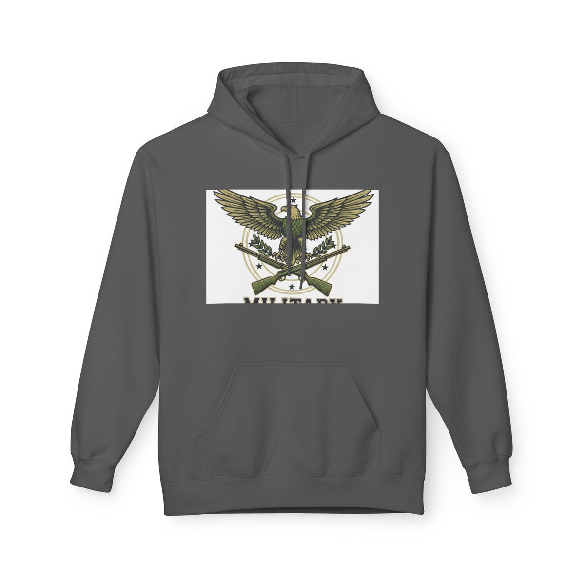 Military Hoodie — Tactical Camouflage Fleece