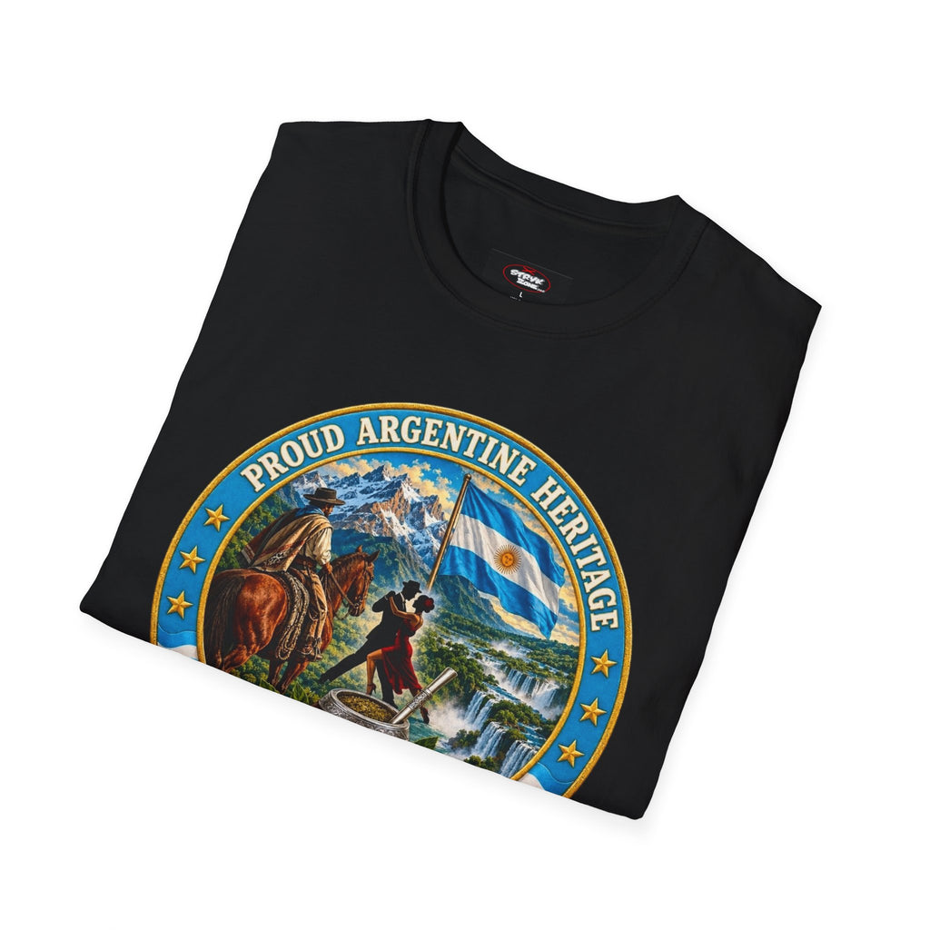 Argentina Heritage T-Shirt — Proud Argentine Tradition Graphic Tee