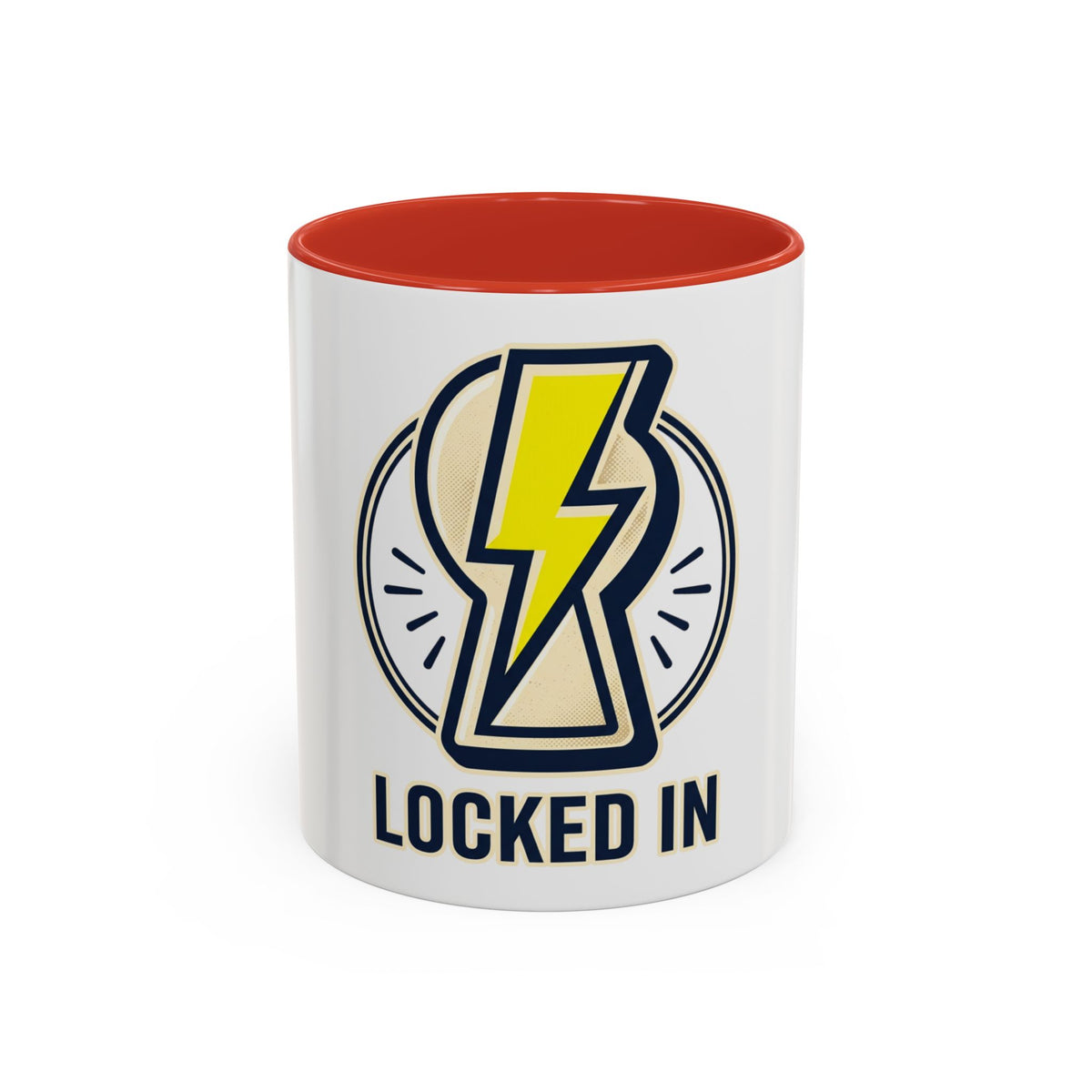 Locked In Accent Coffee Mug — 11/15 oz