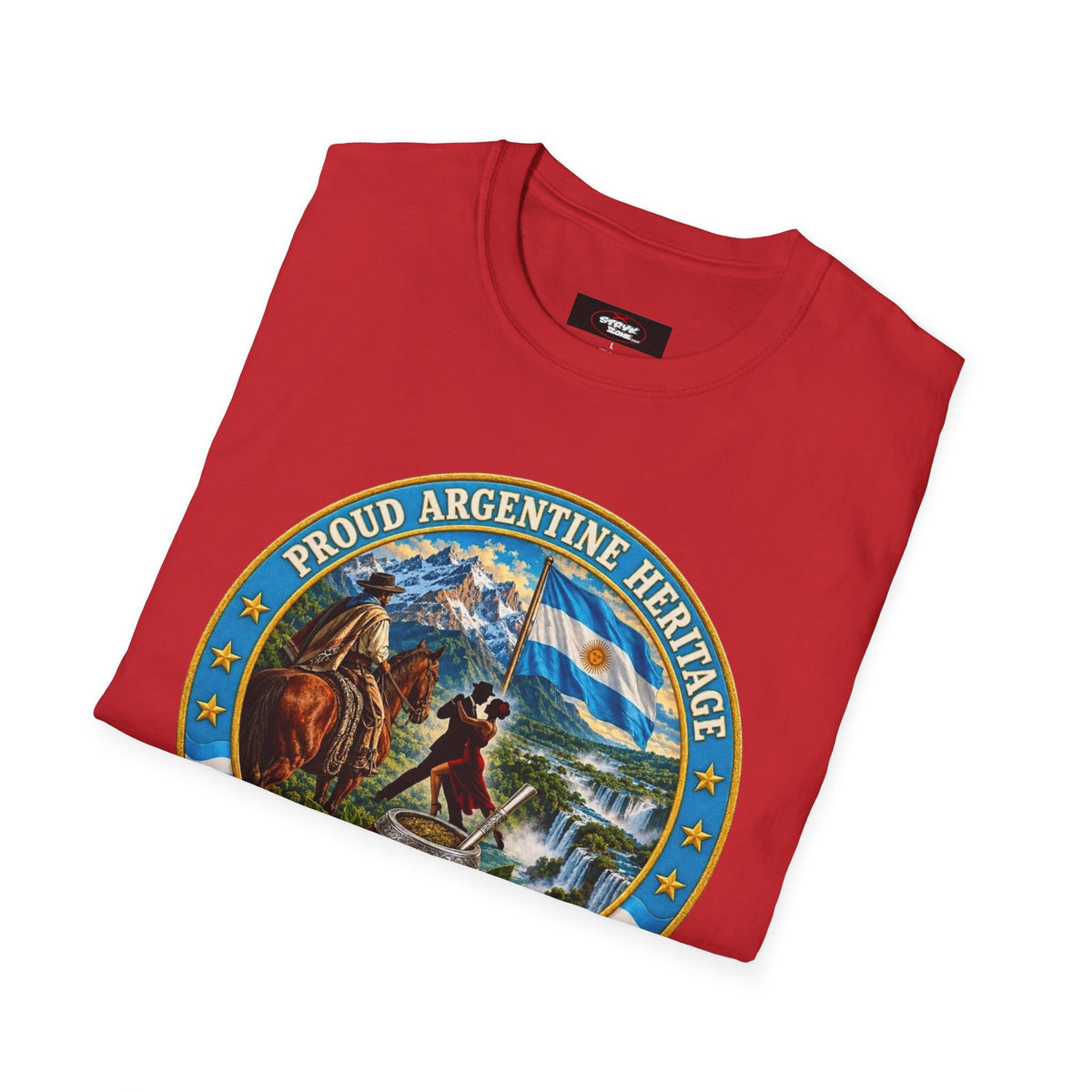 Argentina Heritage T-Shirt — Proud Argentine Tradition Graphic Tee