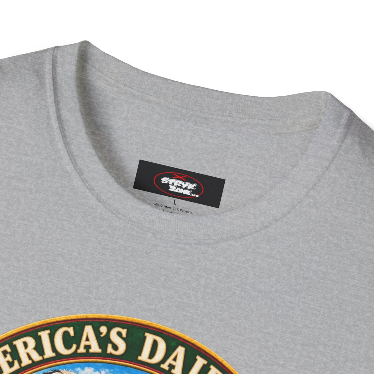 Wisconsin America’s Dairyland T-Shirt — Vintage State Badge Tee