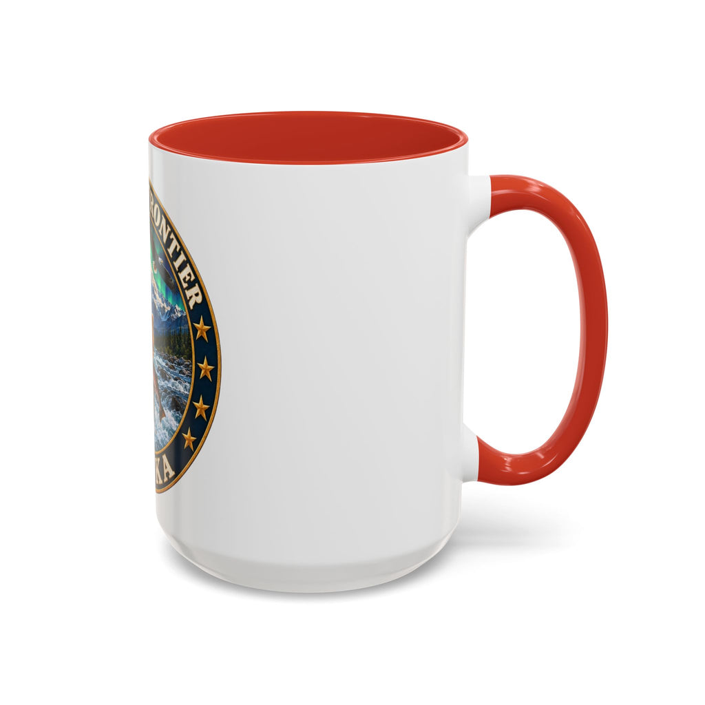 Alaska The Last Frontier Mug — Bear & Northern Lights Coffee Cup (11/15oz)