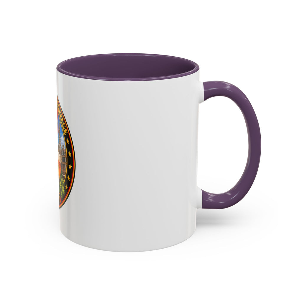 Belgian Heritage Accent Coffee Mug — Belgium Beer, Waffles & Chocolates Design