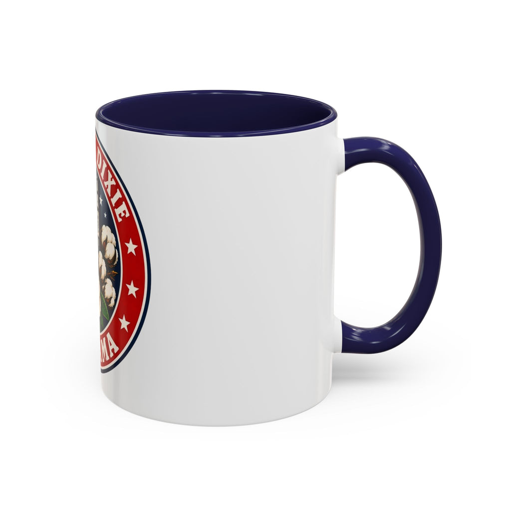 Alabama 'Heart of Dixie' Accent Coffee Mug — Magnolia & Yellowhammer State Pride