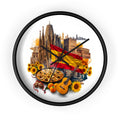 Spanish Culture Wall Clock — Paella, Guitar & Flag Home Décor