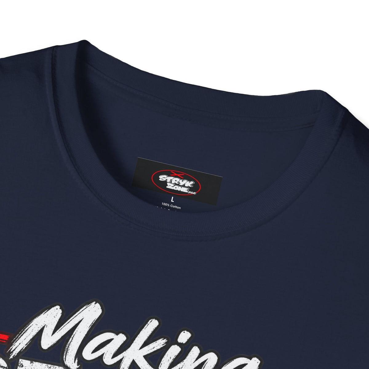 T-Shirt — "Making Peace with Evil Is Not Cool" Graphic Tee
