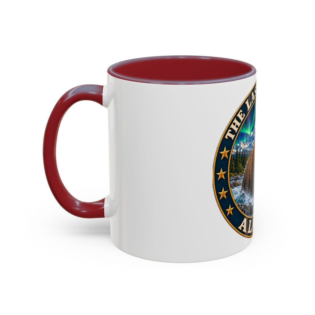 Alaska The Last Frontier Mug — Bear & Northern Lights Coffee Cup (11/15oz)