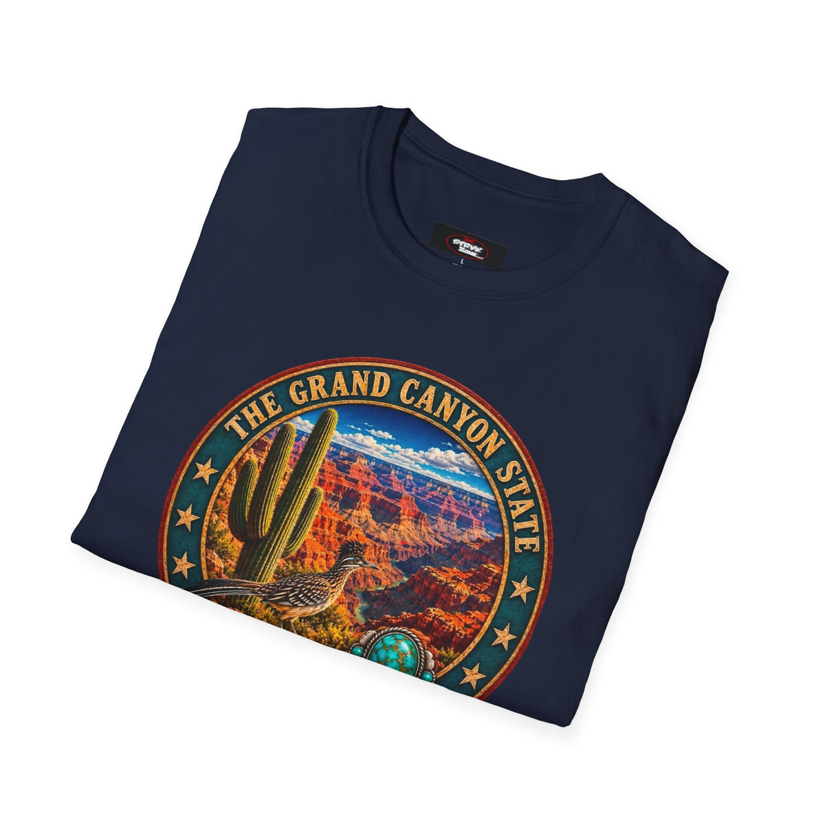 Arizona Grand Canyon Vintage Patch T-Shirt