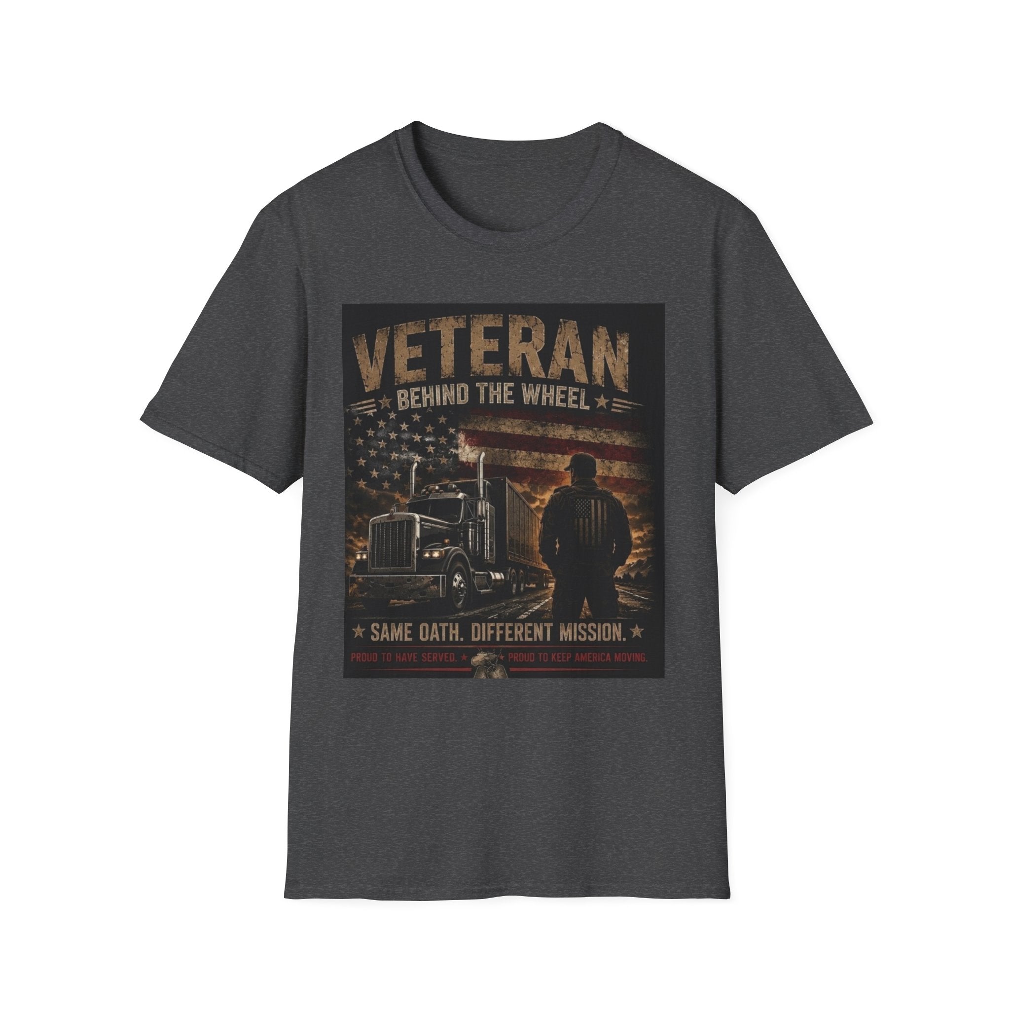 Veteran Behind the Wheel T-Shirt