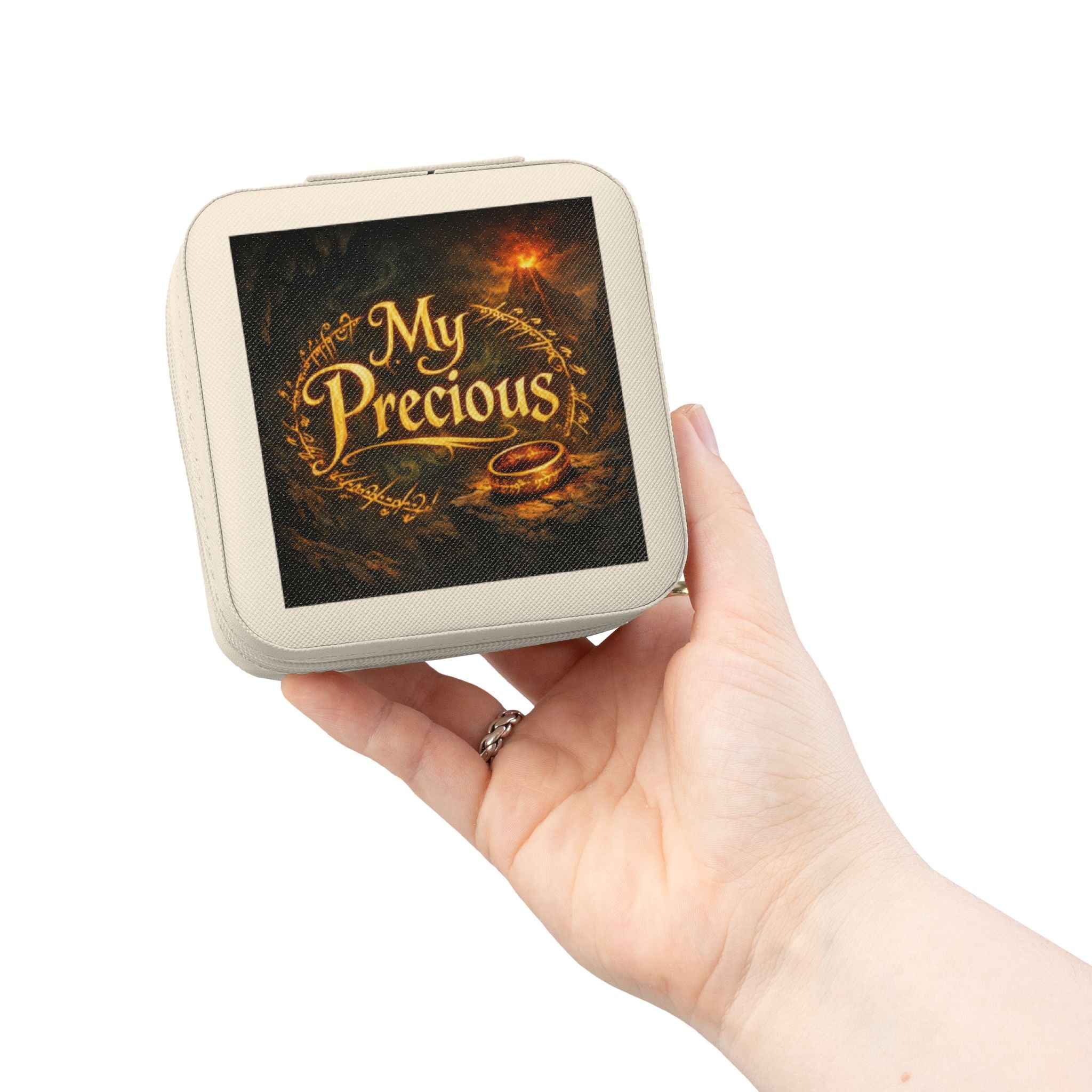 Jewelry Travel Case — “My Precious” Portable Jewelry Organizer