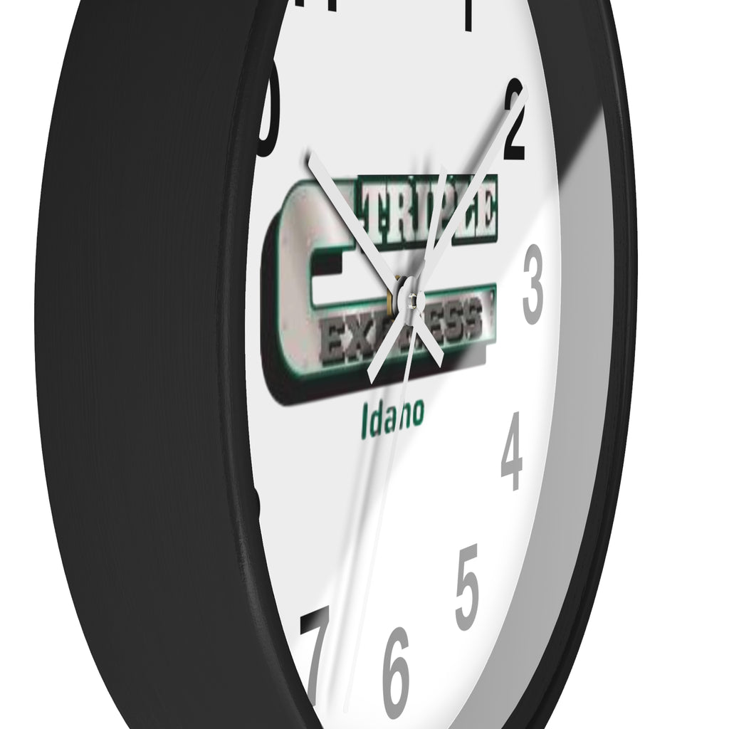 Wall Clock — Granite Express Idaho Logo Clock