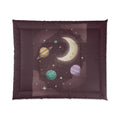 Celestial Moon & Planets Comforter — Stargazer Space Bedding