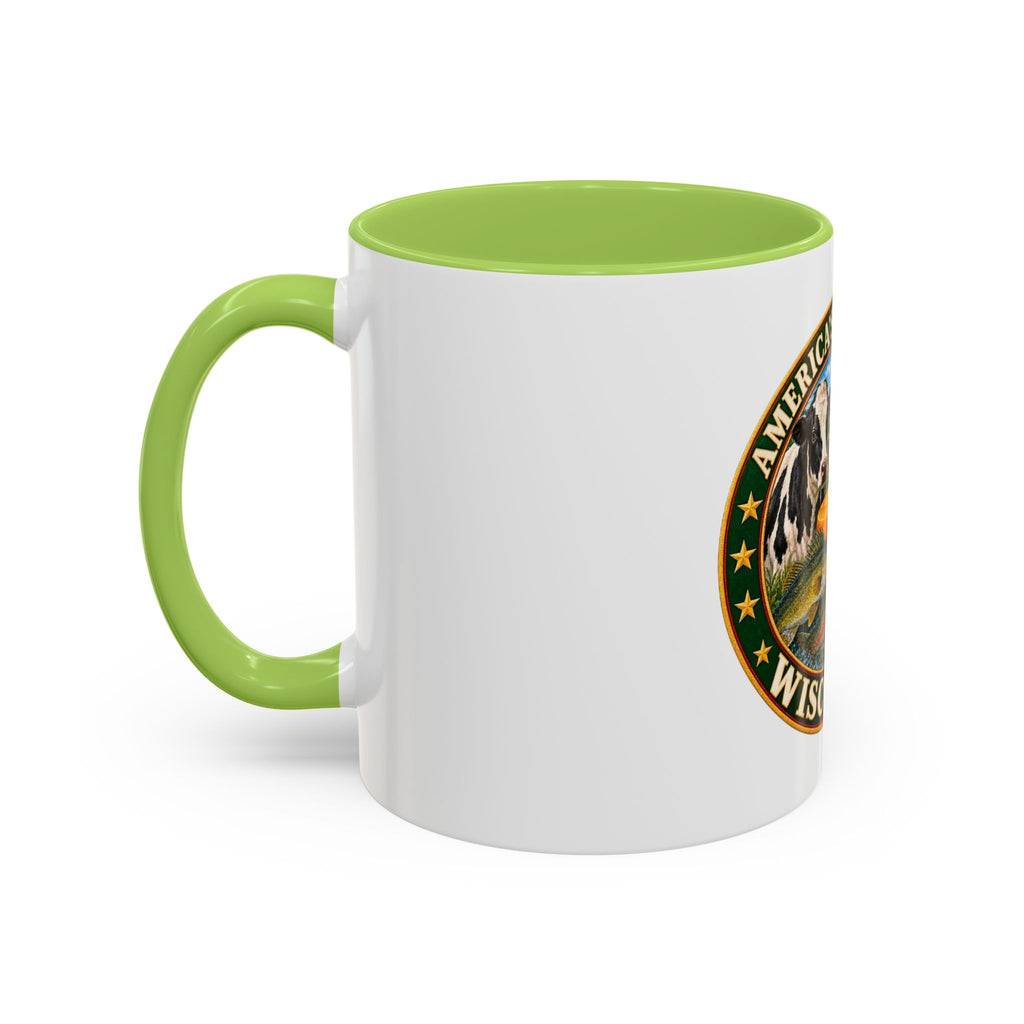Wisconsin Dairyland Coffee Mug — "America's Dairyland" Accent Mug (11/15oz)