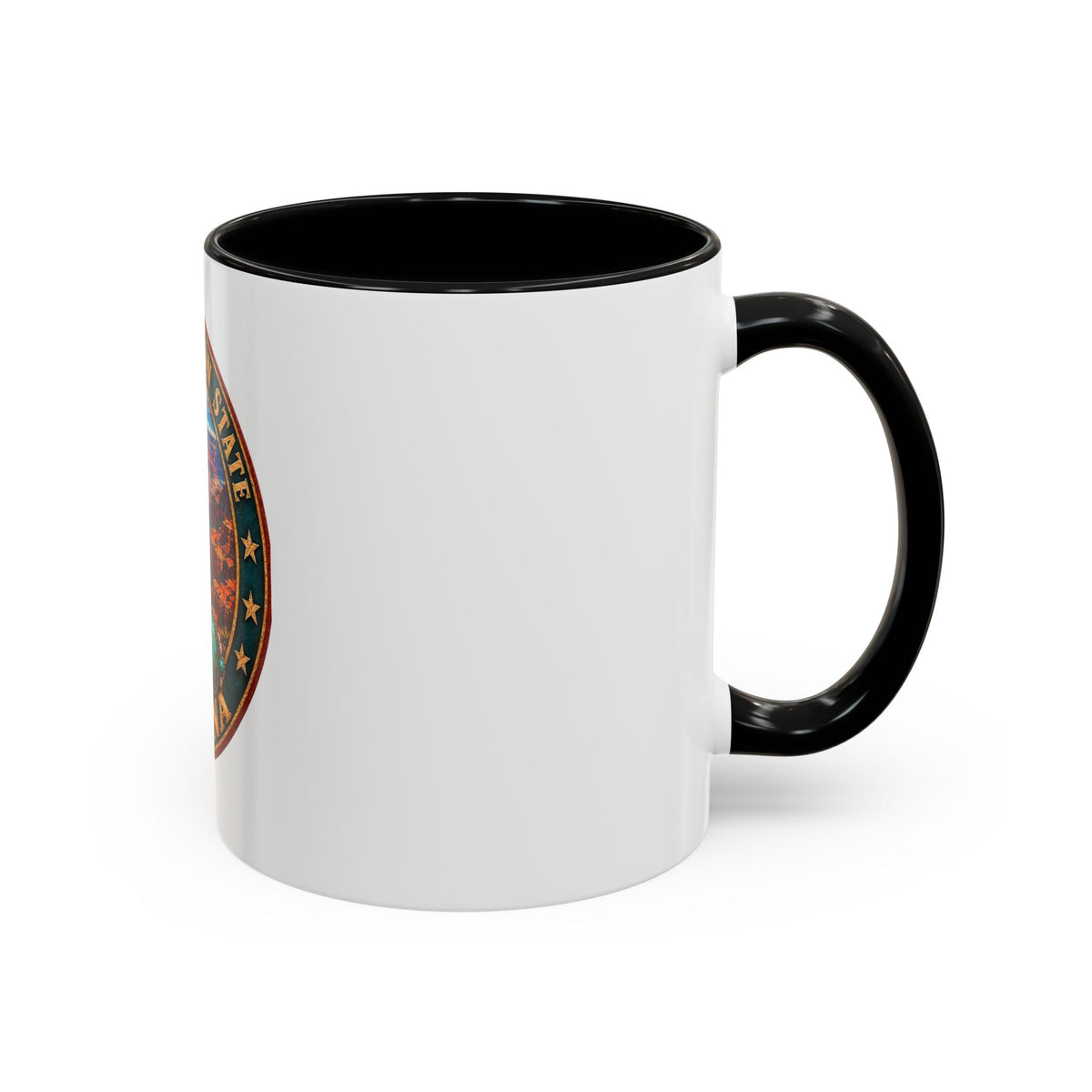 Arizona Grand Canyon Coffee Mug – Vintage State Seal Accent Mug (11/15 oz)
