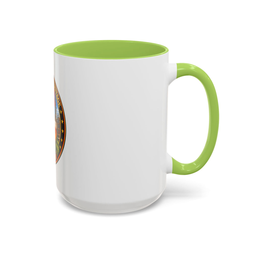 Belgian Heritage Accent Coffee Mug — Belgium Beer, Waffles & Chocolates Design