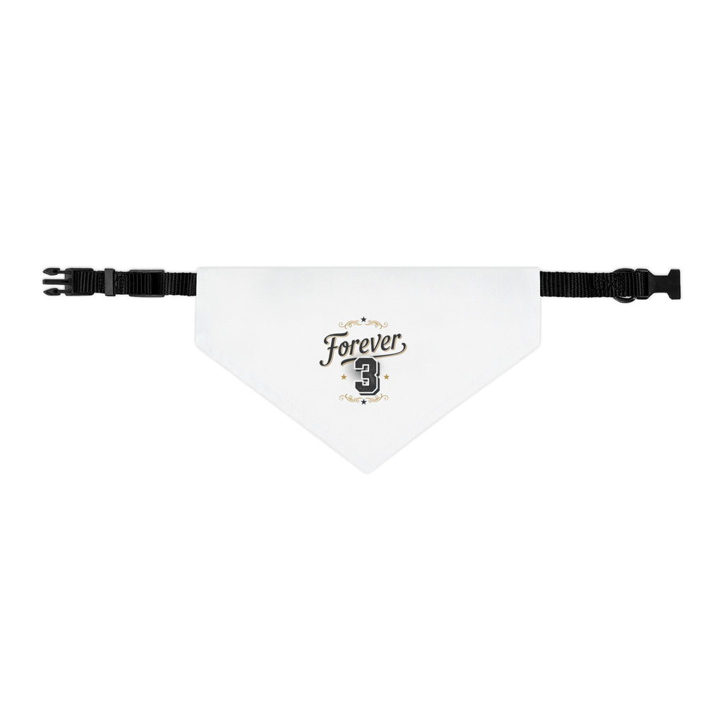 Pet Bandana — "Forever 3" Funny Dog Bandana (Forever 21 Parody)