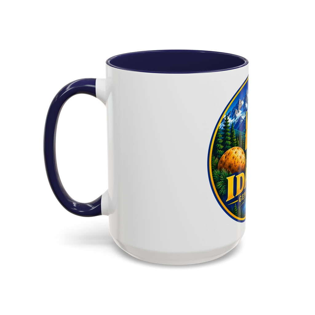 Idaho Gem State Coffee Mug — Mountain, Elk & Potato Travel Souvenir (11/15oz)