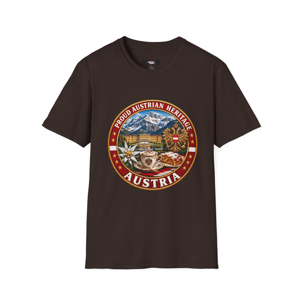 Austria Heritage T-Shirt – Proud Austrian Heritage Graphic Tee