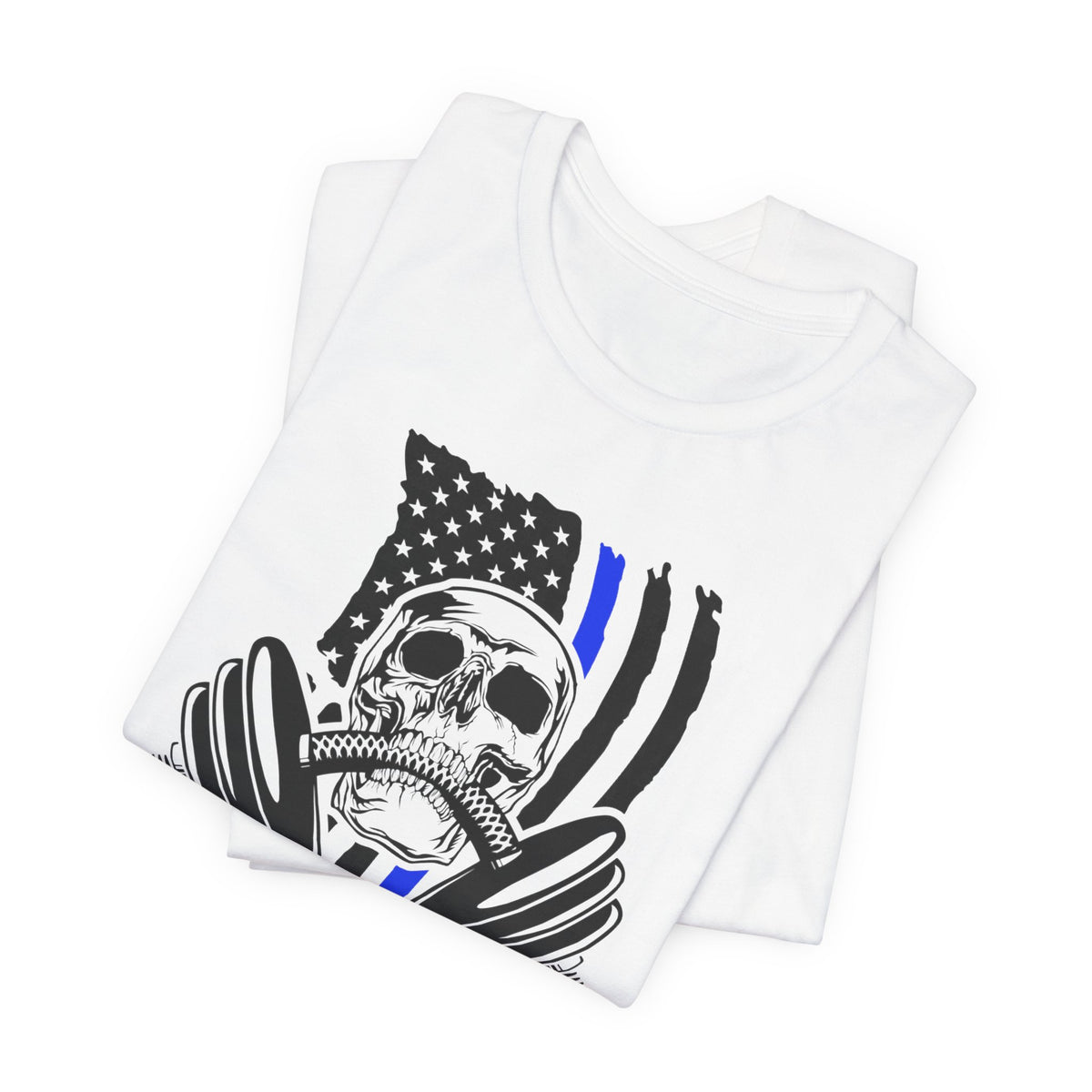 Amplified Skull Barbell Tee