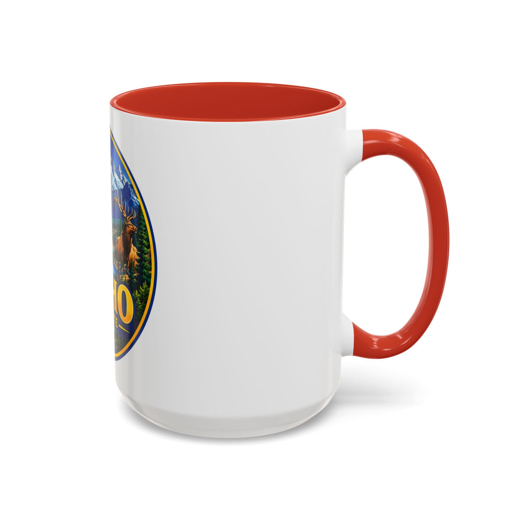 Idaho Gem State Coffee Mug — Mountain, Elk & Potato Travel Souvenir (11/15oz)