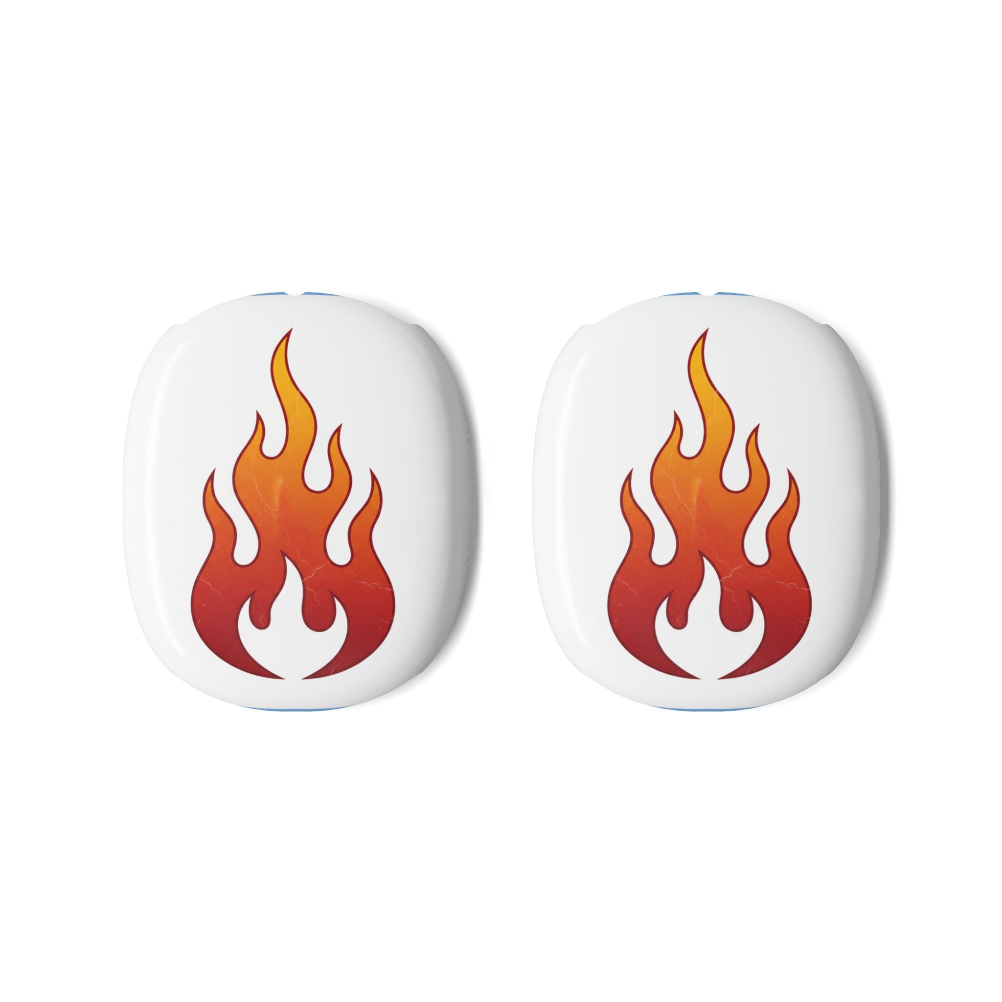 Flame Graphic AirPods Max Case — Protective Shell with Fire Design
