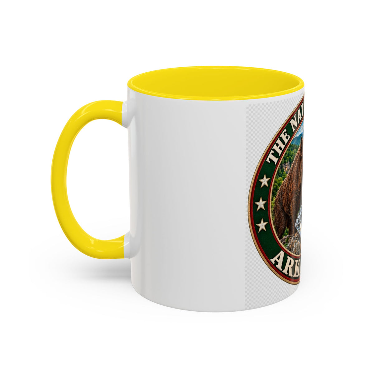 Arkansas State Mug - "The Natural State" Wild Boar, Diamond & Apple Blossom Coffee Cup (11/15oz)