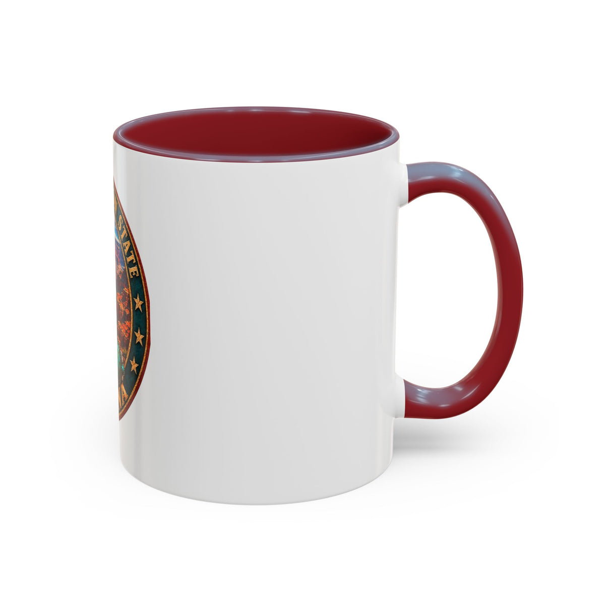 Arizona Grand Canyon Coffee Mug – Vintage State Seal Accent Mug (11/15 oz)