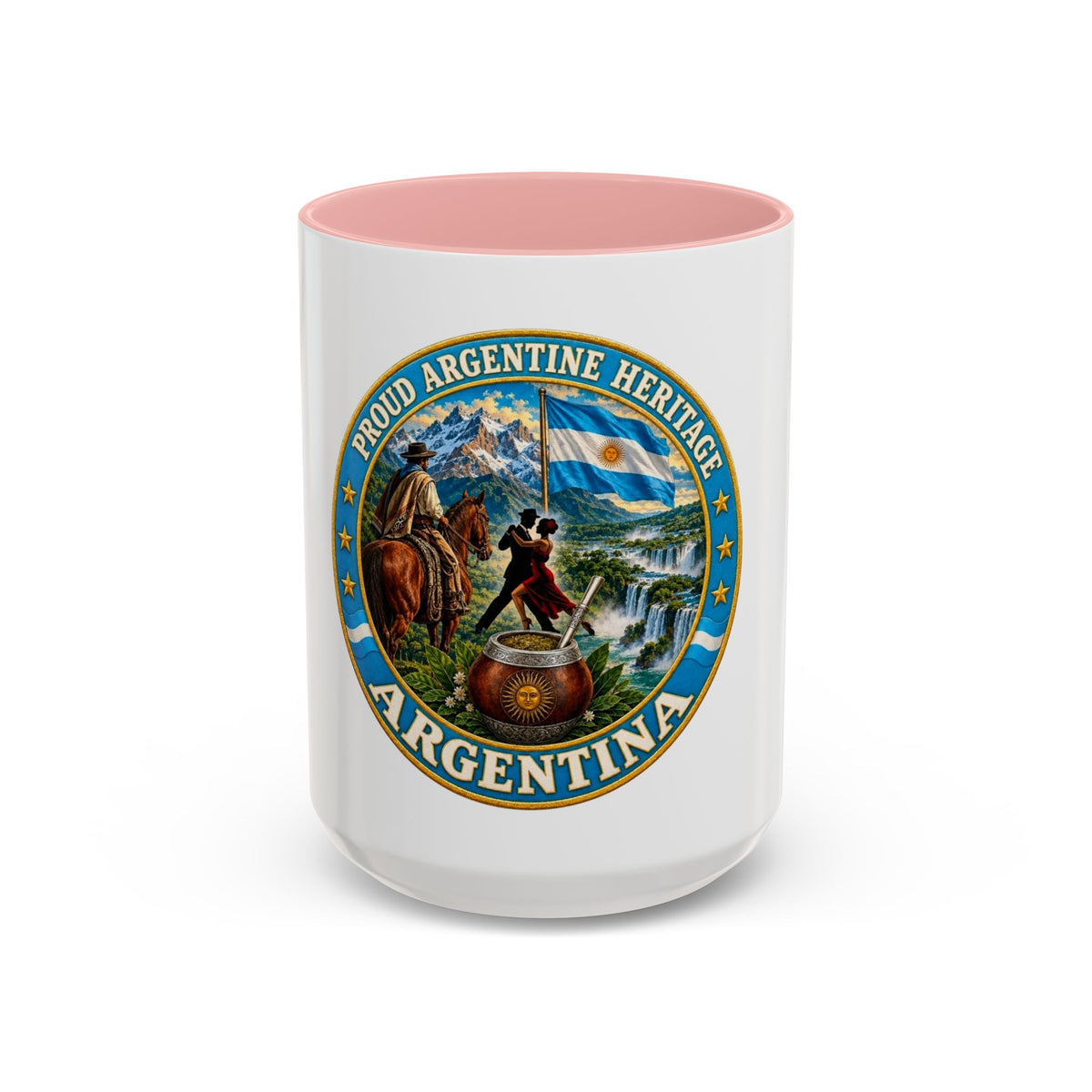 Argentina Heritage Coffee Mug — Proud Argentine Heritage Design (11/15oz)