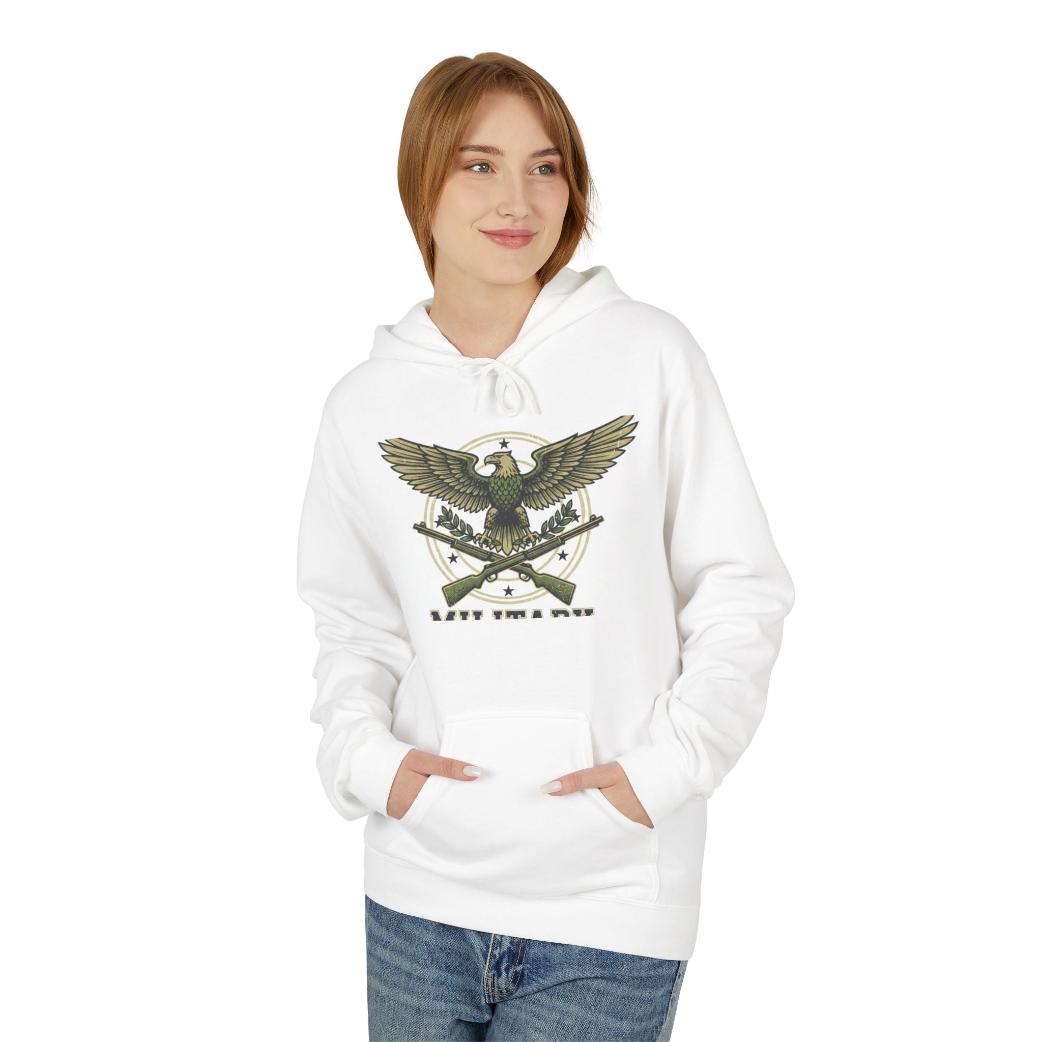Military Hoodie — Tactical Camouflage Fleece