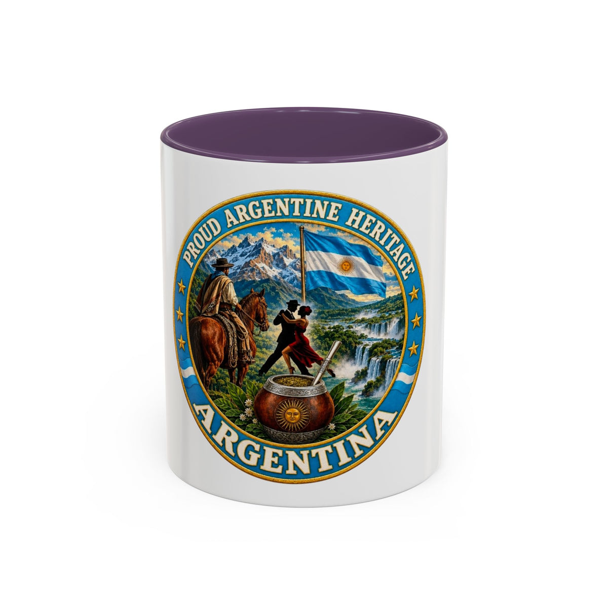 Argentina Heritage Coffee Mug — Proud Argentine Heritage Design (11/15oz)