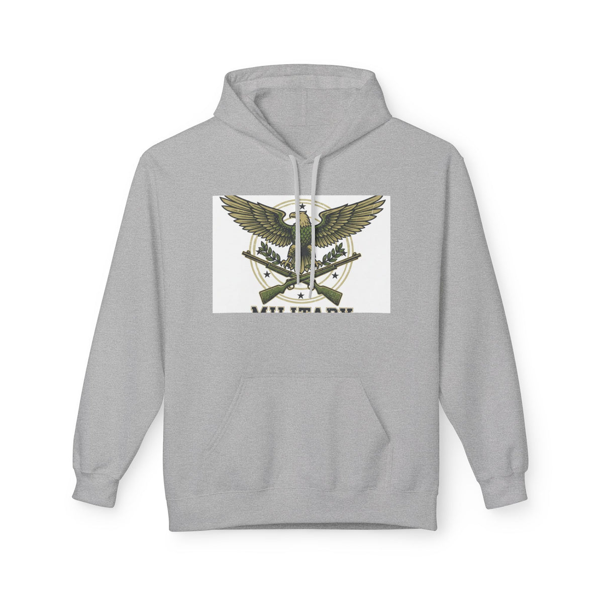 Military Hoodie — Tactical Camouflage Fleece