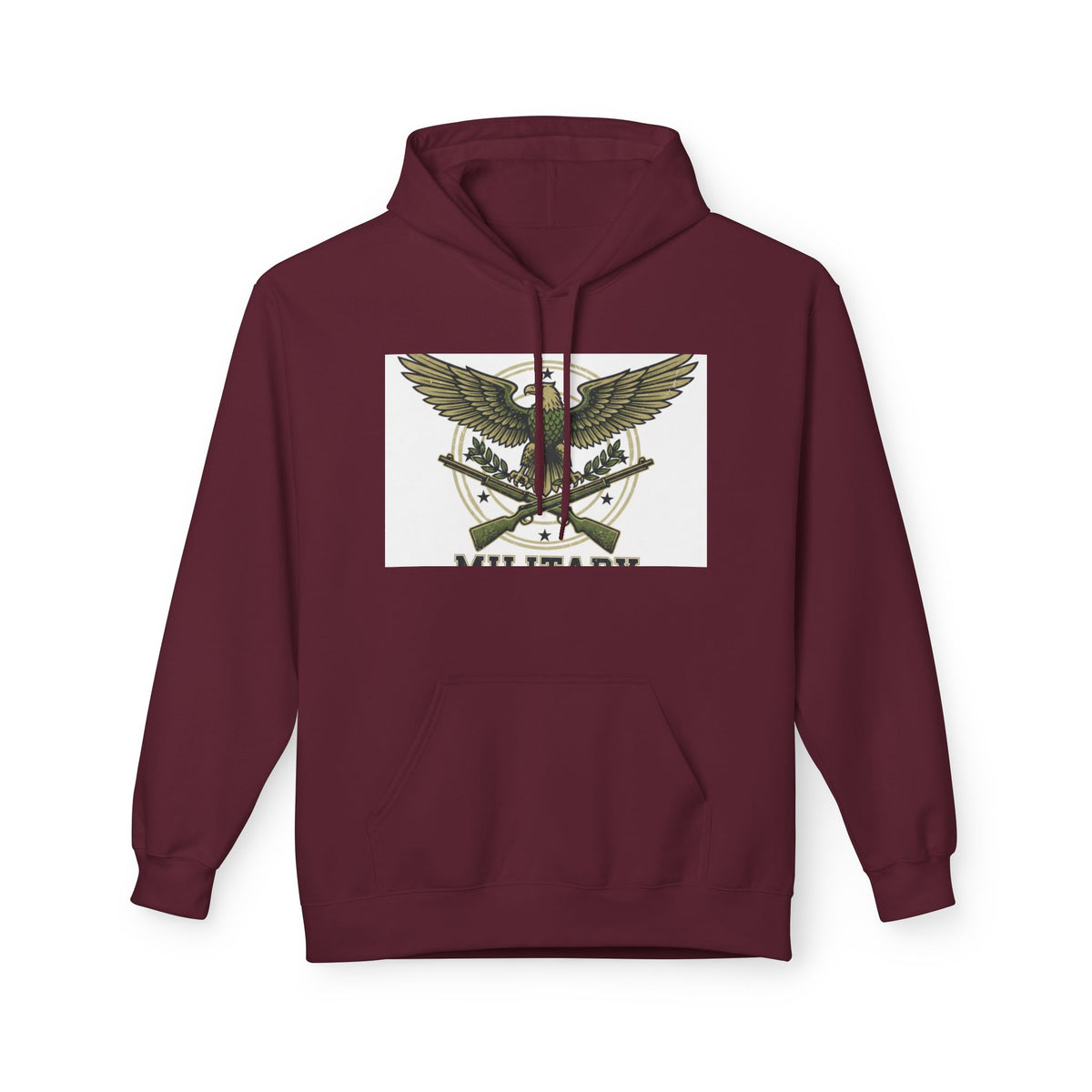 Military Hoodie — Tactical Camouflage Fleece
