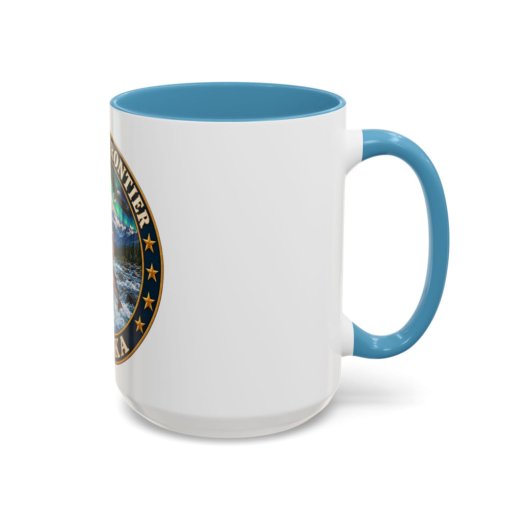 Alaska The Last Frontier Mug — Bear & Northern Lights Coffee Cup (11/15oz)