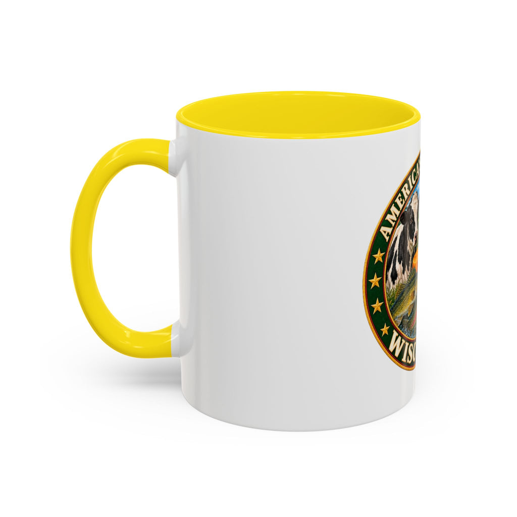 Wisconsin Dairyland Coffee Mug — "America's Dairyland" Accent Mug (11/15oz)