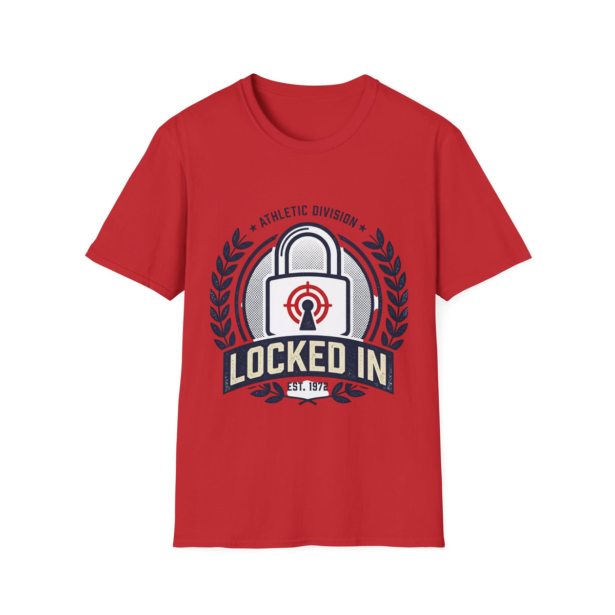 Locked In T-Shirt — Motivational 'Locked In' Graphic Tee