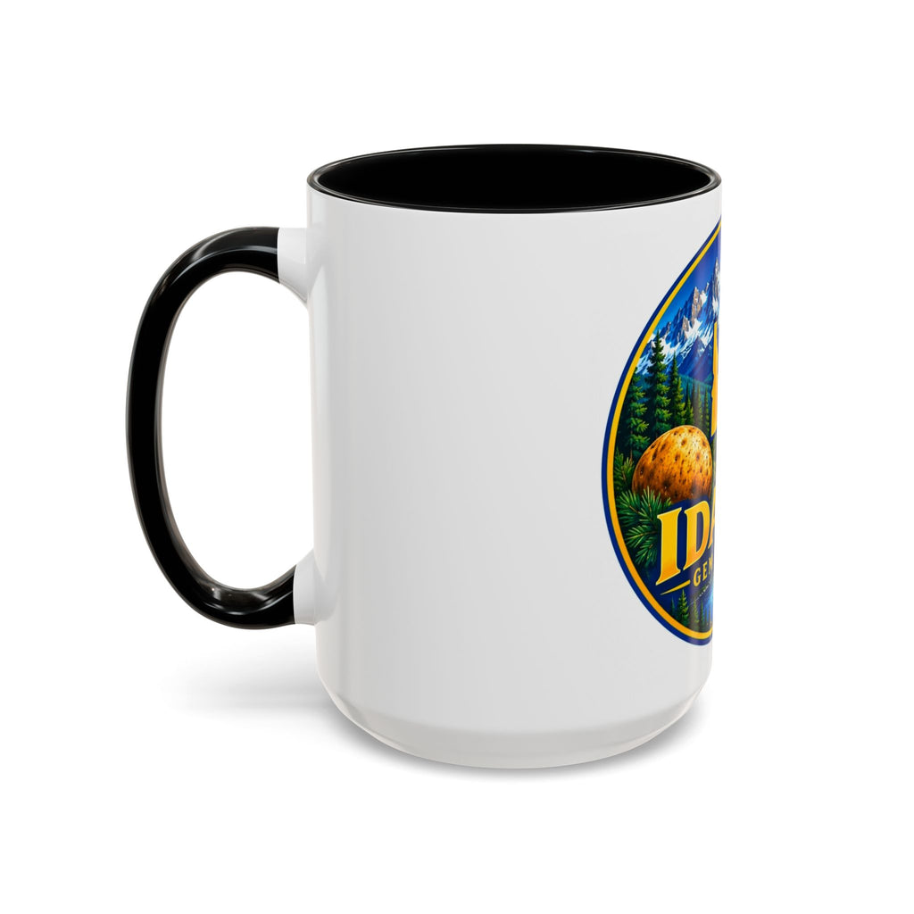 Idaho Gem State Coffee Mug — Mountain, Elk & Potato Travel Souvenir (11/15oz)