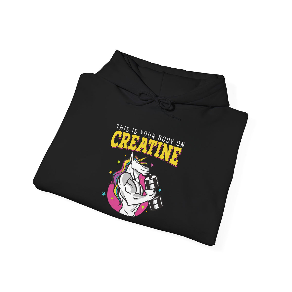 Striking Gym-Ready Hooded Sweatshirt