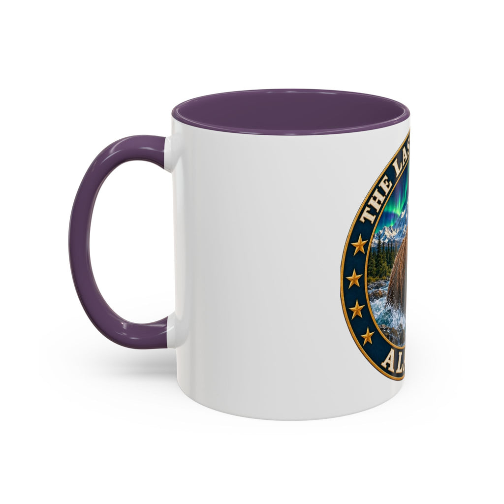Alaska The Last Frontier Mug — Bear & Northern Lights Coffee Cup (11/15oz)