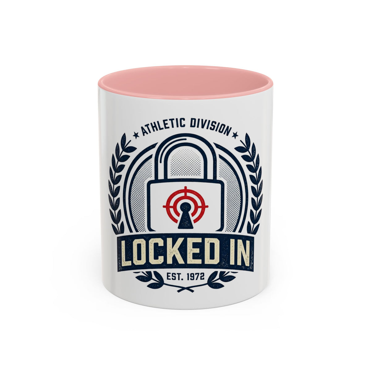 Locked In Accent Coffee Mug — 'Locked In' Motivational Ceramic Mug (11/15 oz)
