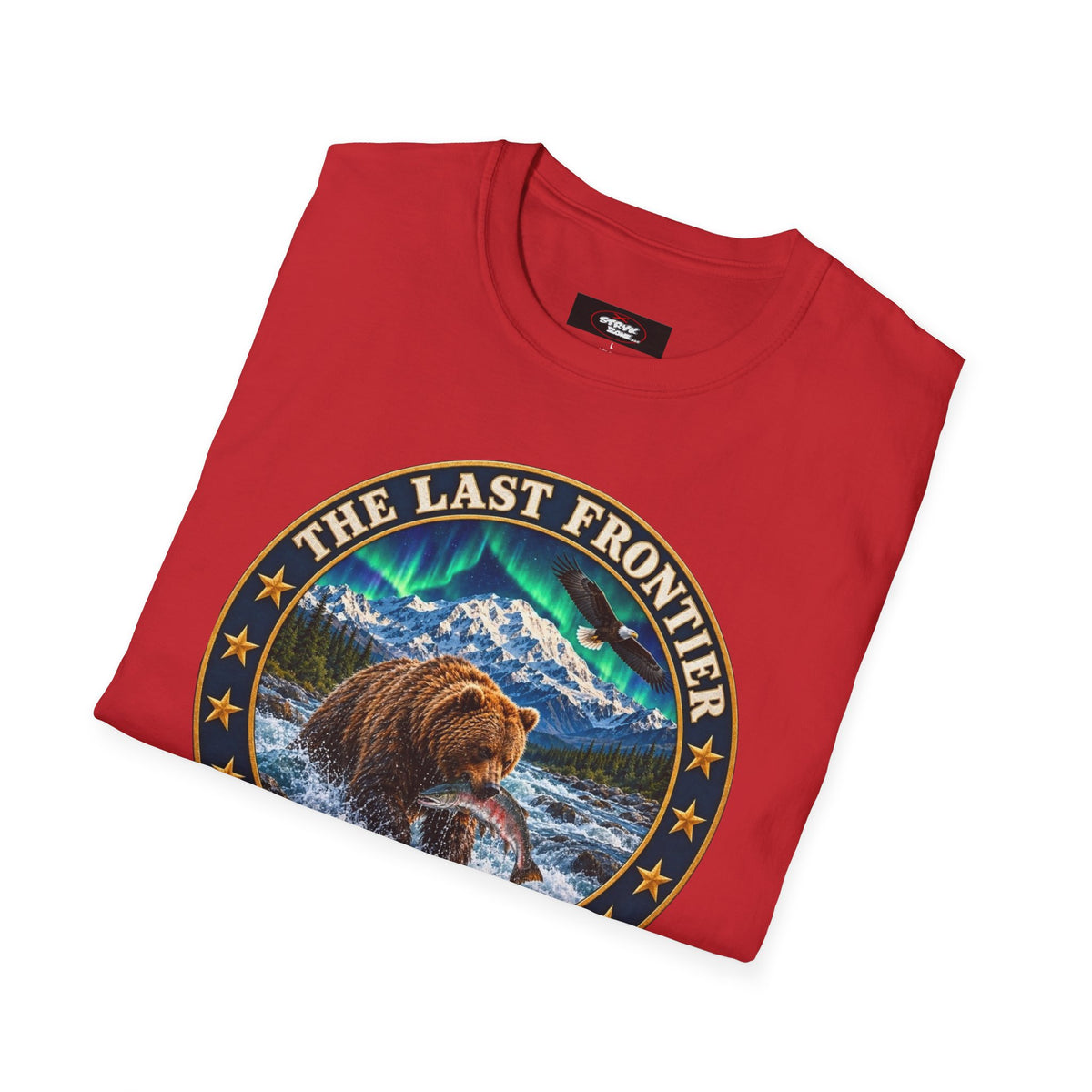 Alaska Bear T-Shirt — "The Last Frontier" Wilderness Graphic Tee