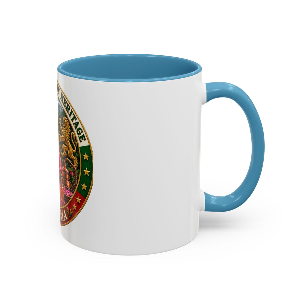 Bulgaria Pride Coffee Mug — 'Proud Bulgarian Heritage' Accent Ceramic Mug (11/15oz)