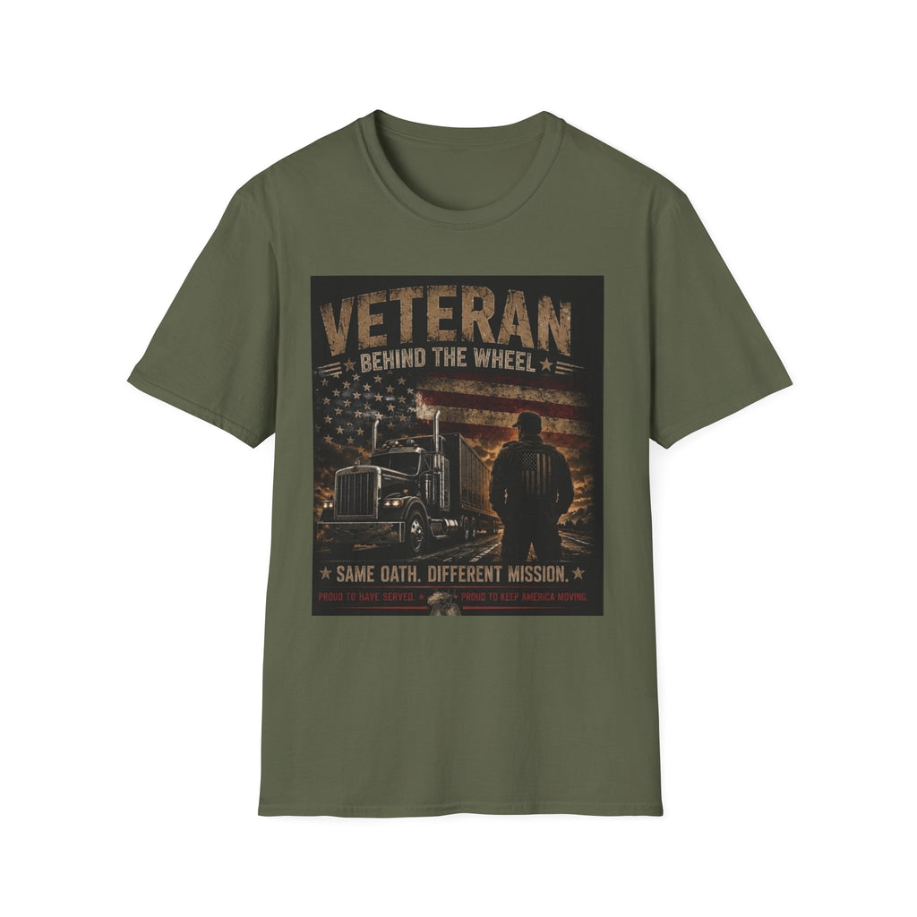 Veteran Behind the Wheel T-Shirt
