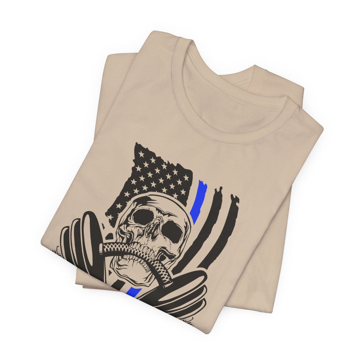 Amplified Skull Barbell Tee
