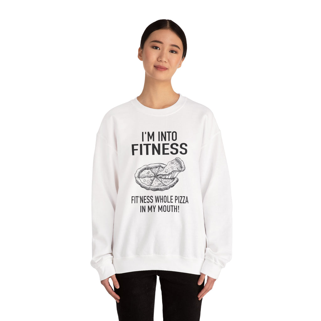 Witty Slice Lover Crewneck