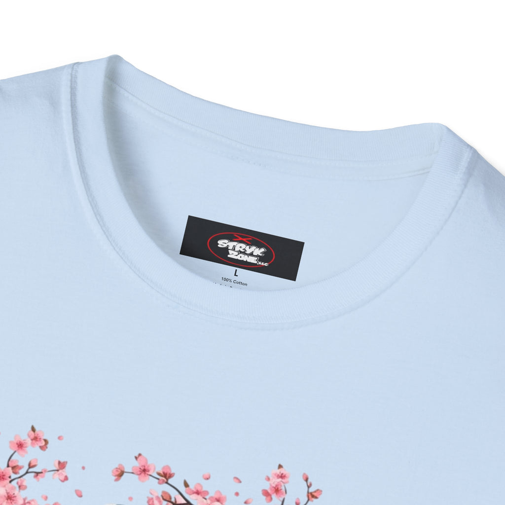 Japan Flag Scenic T-Shirt — Mount Fuji, Cherry Blossoms & Traditional Icons