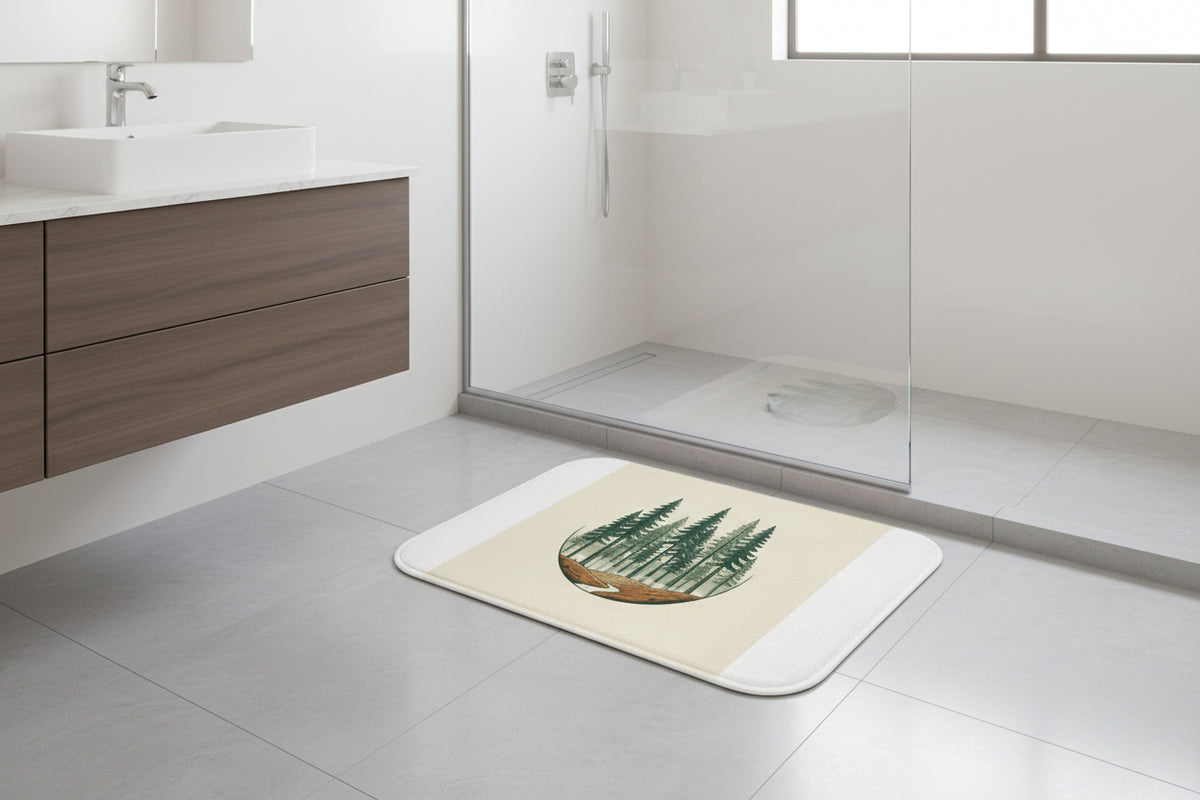 Bath Mat — Soft Absorbent Bathroom Rug